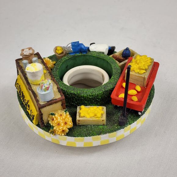 Lemonade Stand, Bike & Wagon Candle Capper Topper For Open Burn - Picture 2 of 5